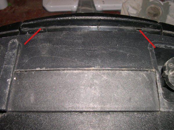 gorges à l'arrière